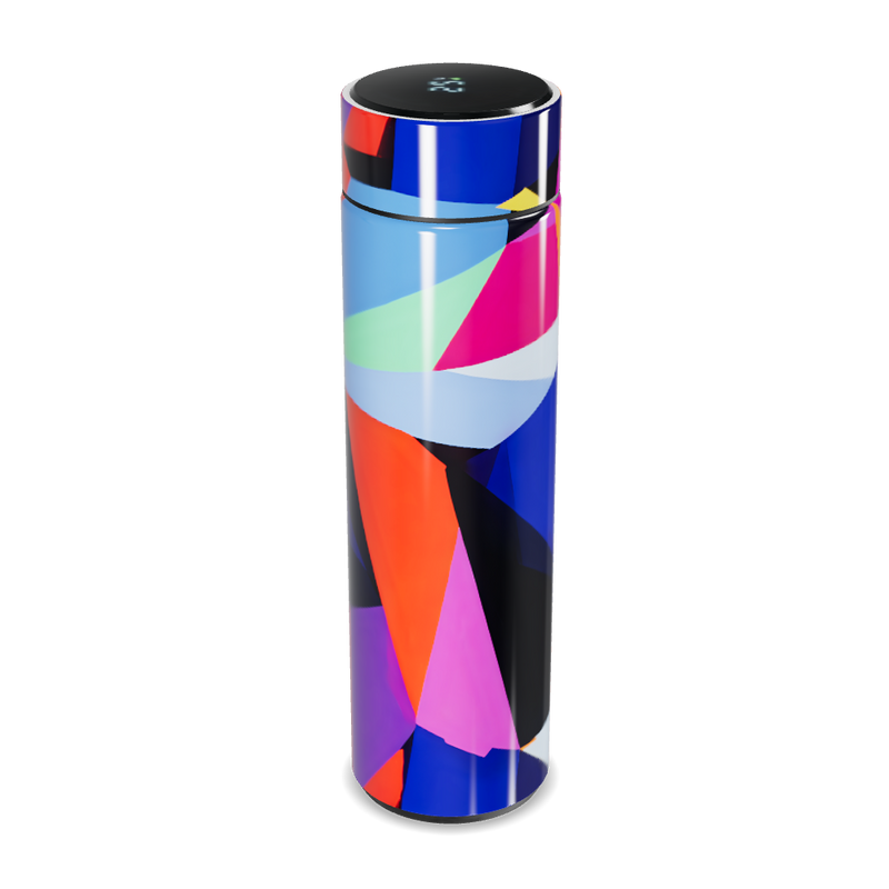 Garrafa Térmica Touch - Colorida com Display LED