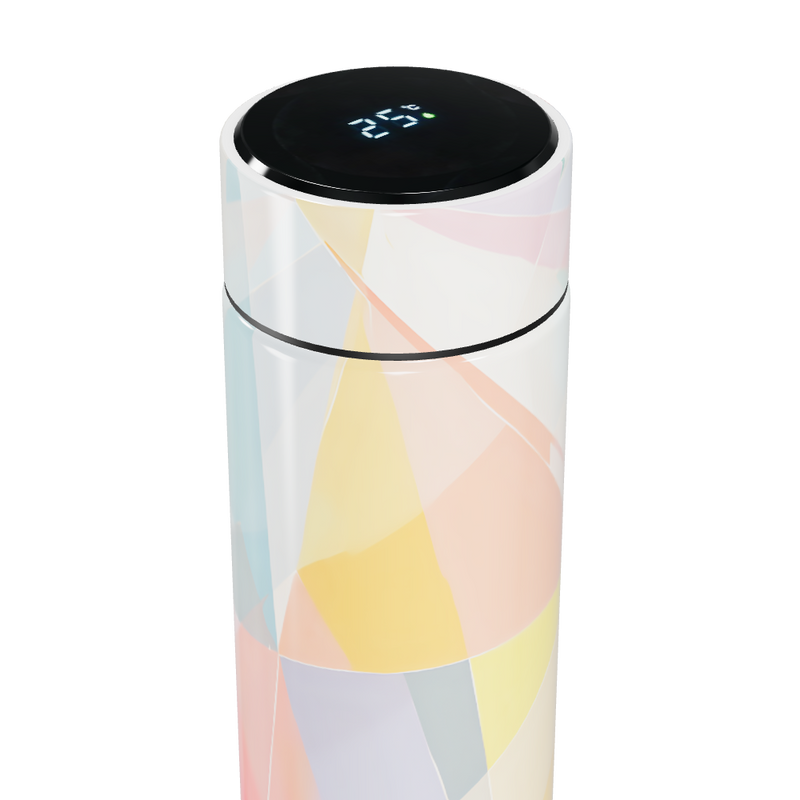Garrafa Térmica Touch - Multicolorida com Display