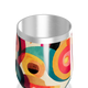 Copo Térmico Slim - Estampa Colorida Abstrata