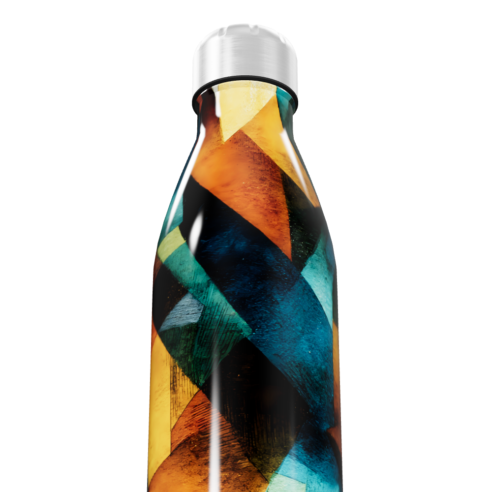 Garrafa Inox - Estampada Colorida 500ml