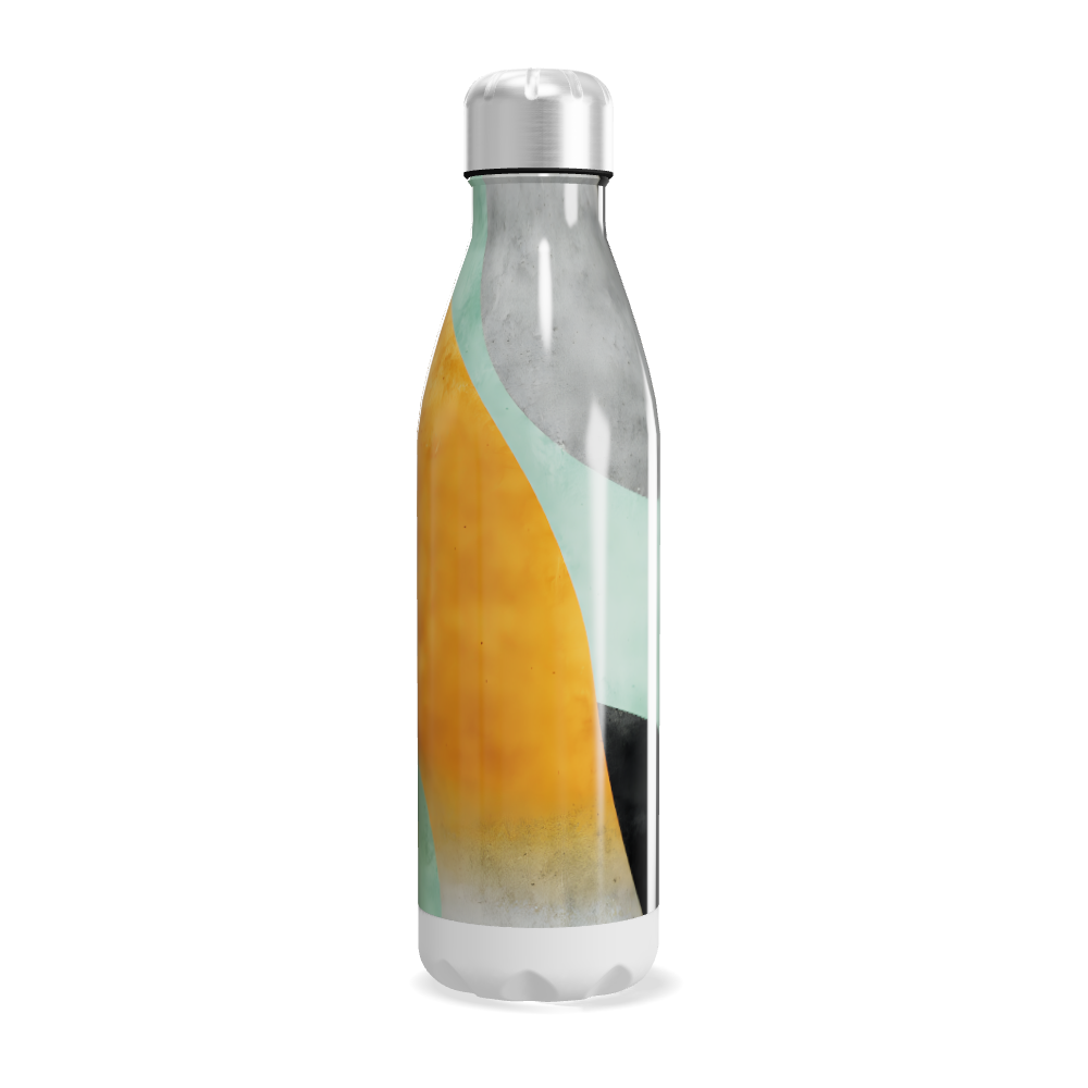Garrafa Inox - Multicolorida Abstrata 500ml