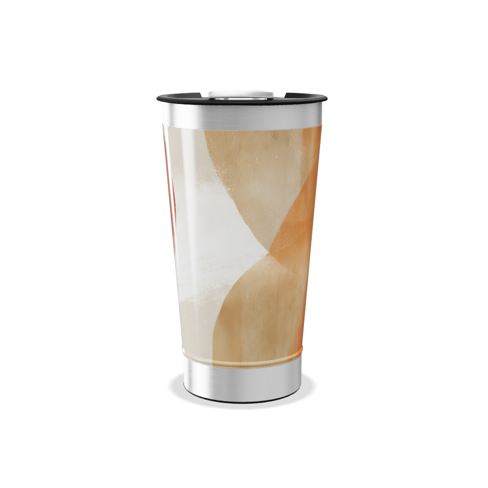 Copo Térmico - Com Estampa Abstrata