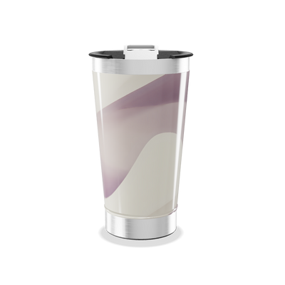 Copo Térmico - Design Ondulado Lilás