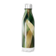 Garrafa Inox - Verde com Estampa Geométrica