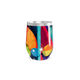 Copo Térmico Slim - Colorido com Arte Moderna
