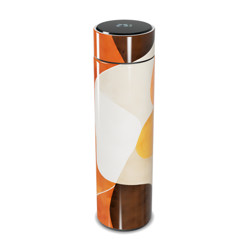 Garrafa Térmica Touch Estampa Abstrata Colorida