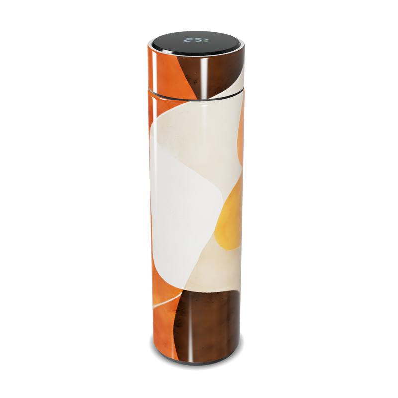 Garrafa Térmica Touch Estampa Abstrata Colorida