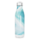 Garrafa Inox Azul com Estampa Abstrata