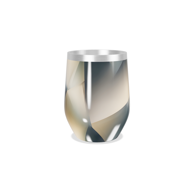 Copo Térmico Slim - Geométrico Vidro Colorido