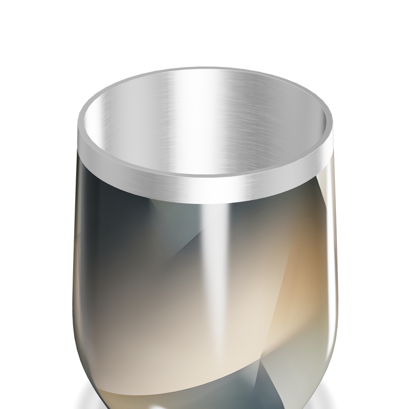 Copo Térmico Slim - Geométrico Vidro Colorido