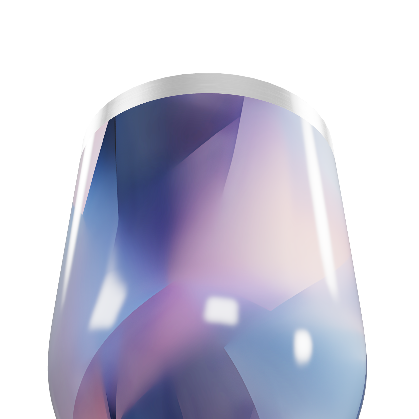 Copo Térmico Slim - Cristal Multicolorido