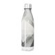 Garrafa Inox - Estampa Geométrica Preto e Branco
