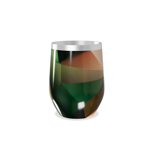 Copo Térmico Slim - Geométrico Multicolorido