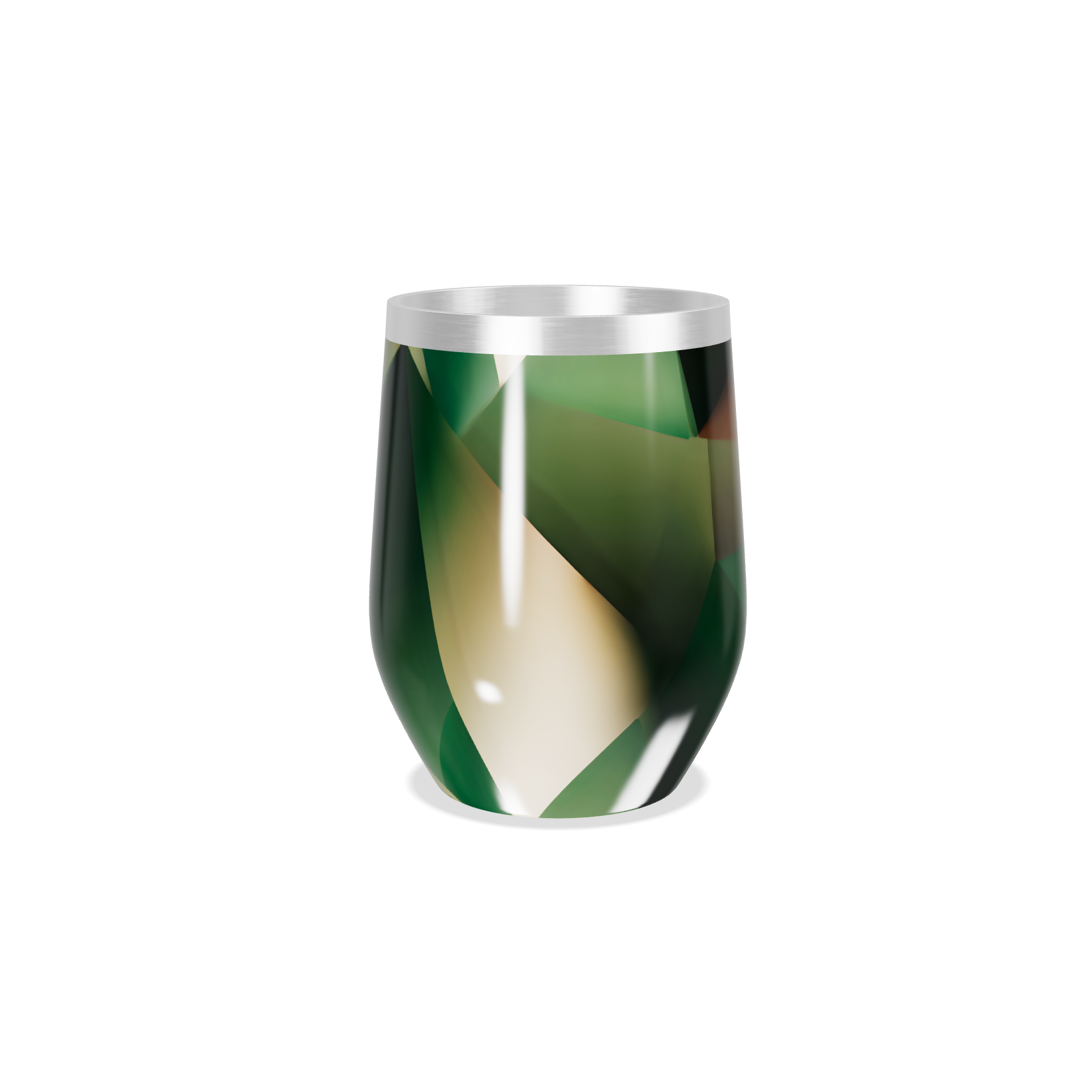 Copo Térmico Slim - Geométrico Multicolorido