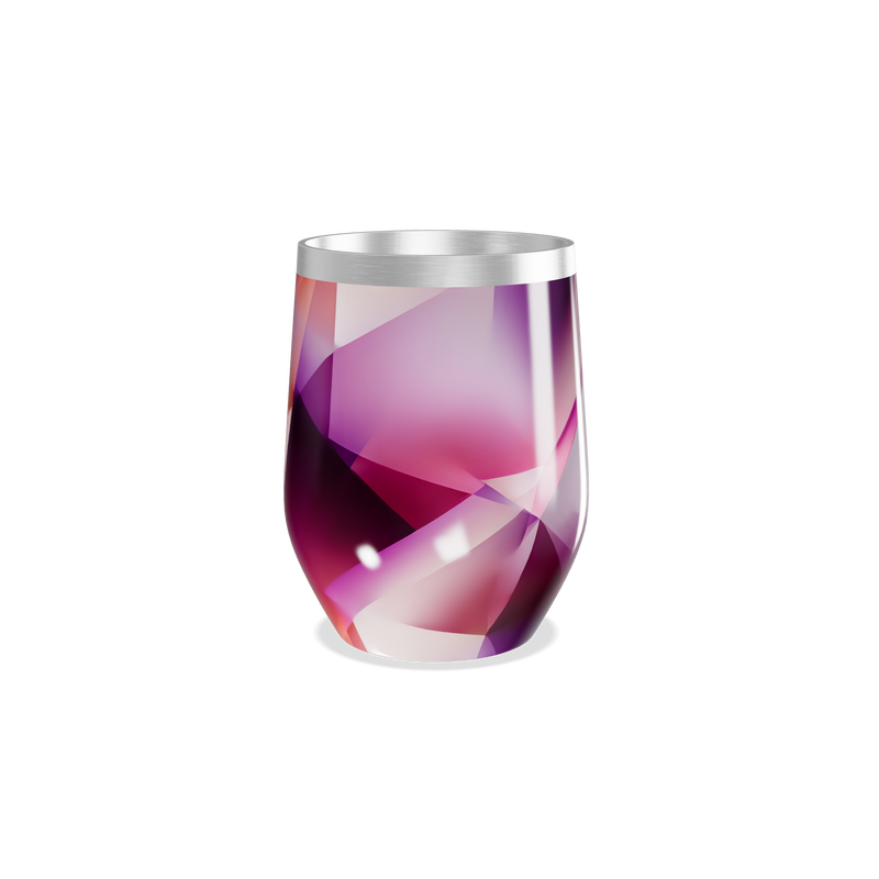 Copo Térmico Slim - Colorido Geométrico Inox