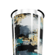 Copo Térmico - Design Abstrato Preto e Dourado