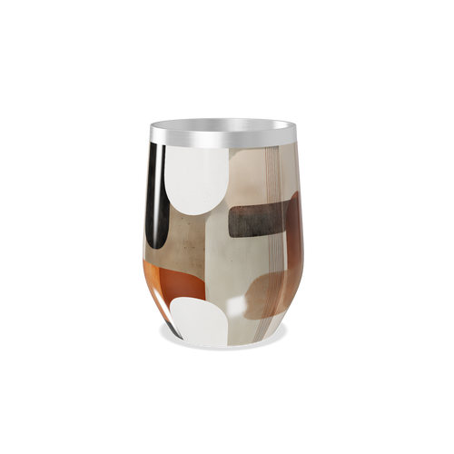 Copo Térmico Slim - Estampa Abstrata Colorida