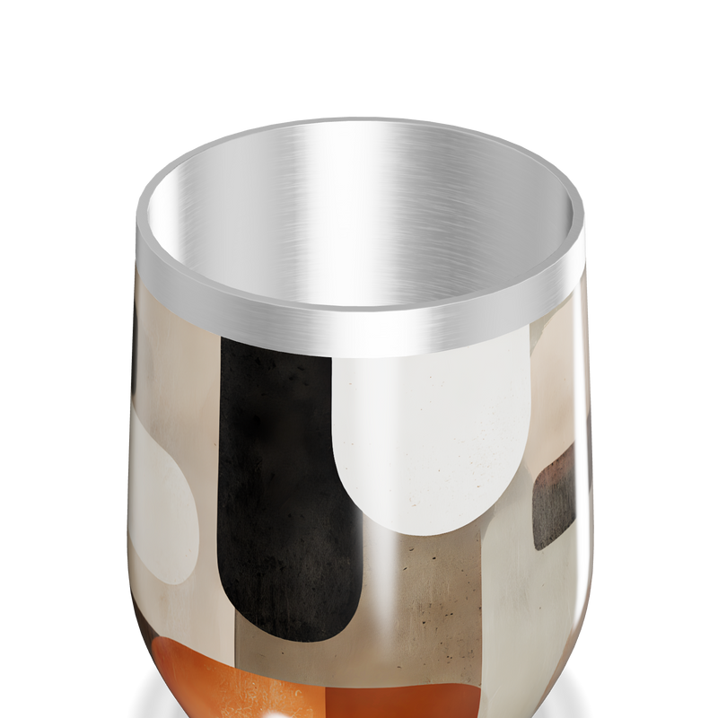 Copo Térmico Slim - Estampa Abstrata Colorida