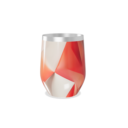 Copo Térmico Slim - Estampado Geométrico Colorido