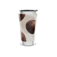 Copo Térmico - Estampa Abstrata Marrom