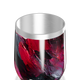 Copo Térmico Slim - Estampa Abstrata Vermelha