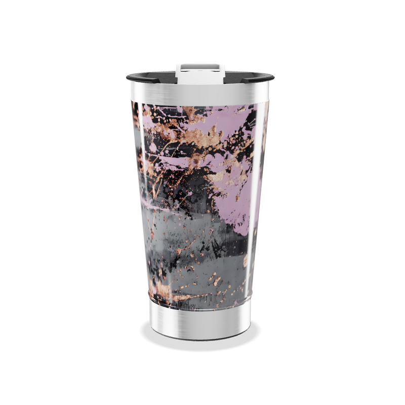 Copo Térmico - Estampa Abstrata Colors