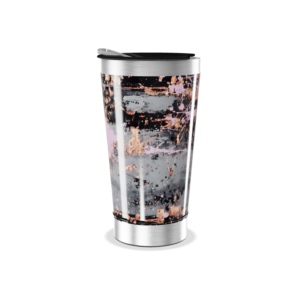 Copo Térmico - Estampa Abstrata Colors