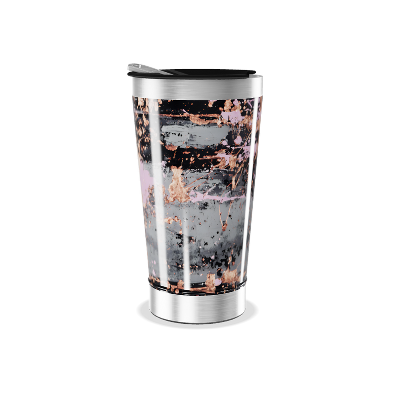 Copo Térmico - Estampa Abstrata Colors