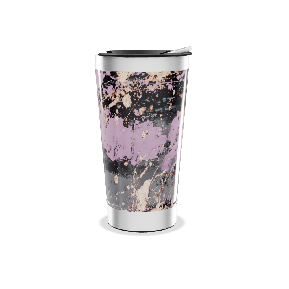 Copo Térmico - Estampa Abstrata Colors