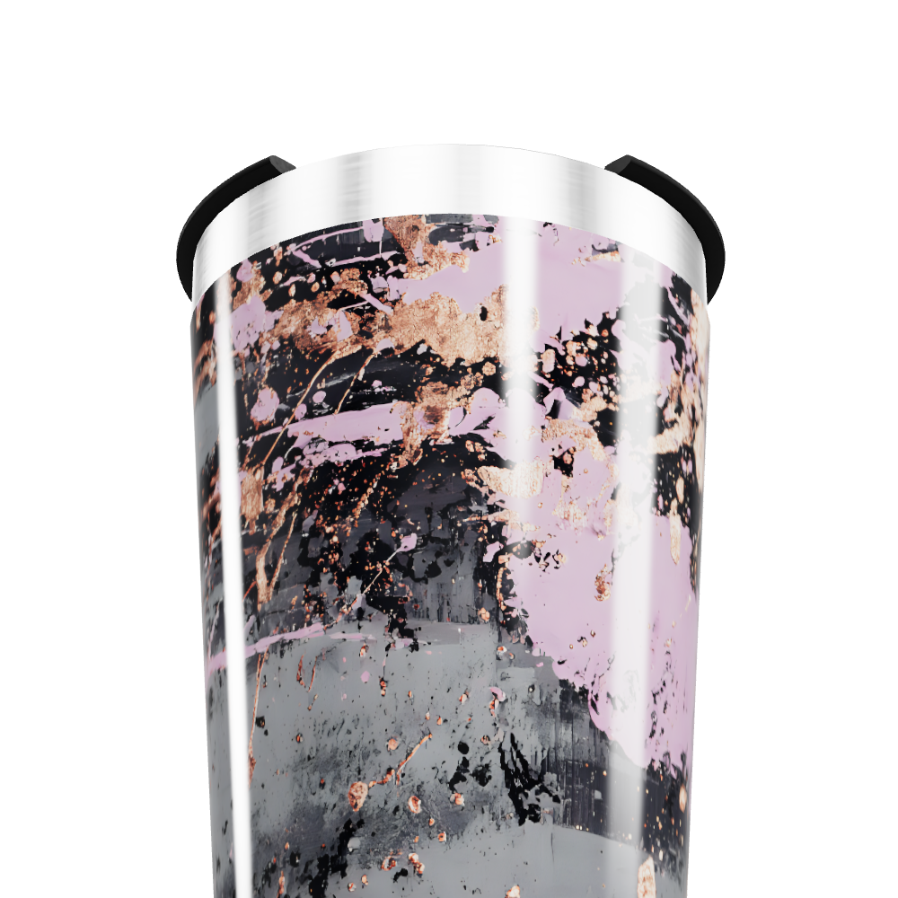 Copo Térmico - Estampa Abstrata Colors