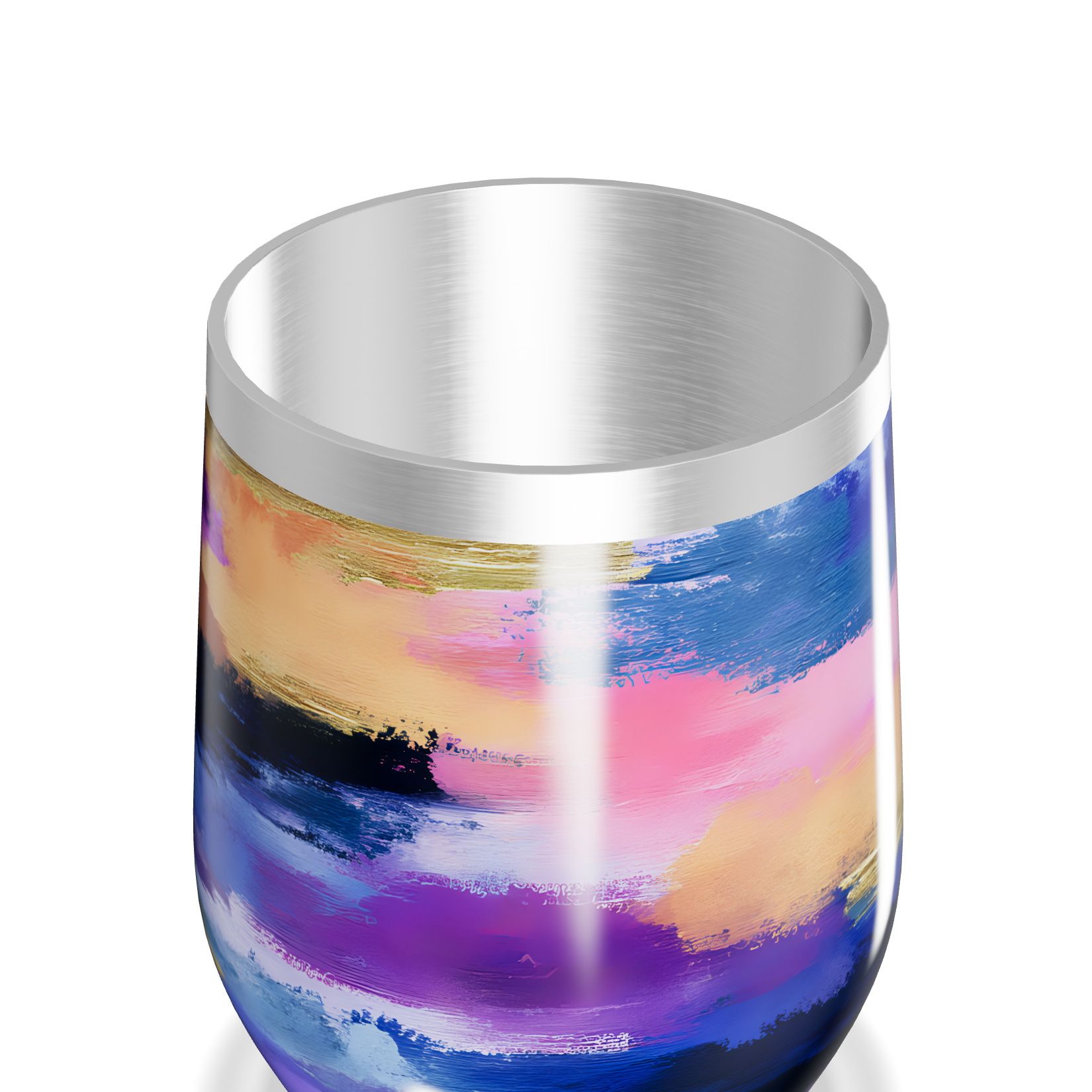 Copo Térmico Slim - Colorido em Aço Inox