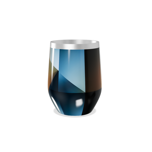 Copo Térmico Slim - Colorido Geométrico Inox