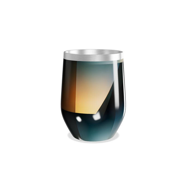 Copo Térmico Slim - Colorido Geométrico Inox