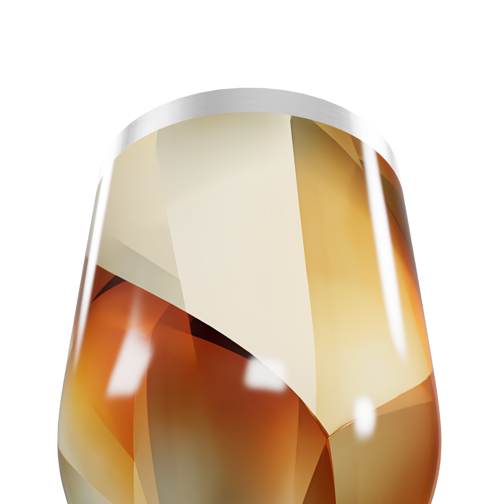 Copo Térmico Slim - Geométrico Bege Inox