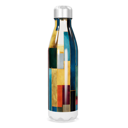 Garrafa Inox Estampada Colorida