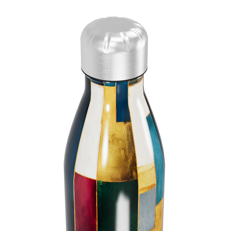 Garrafa Inox Estampada Colorida