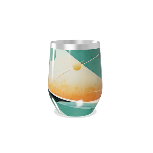 Copo Térmico Slim - Design Planetas Colorido