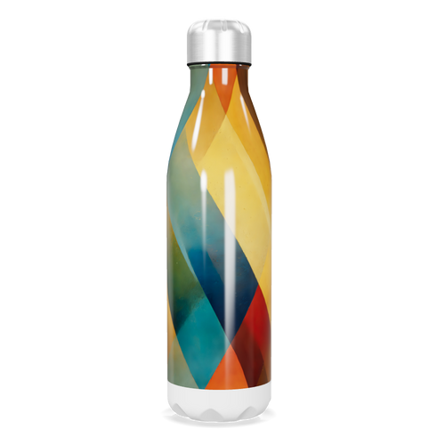 Garrafa Inox Estampada Multicolorida