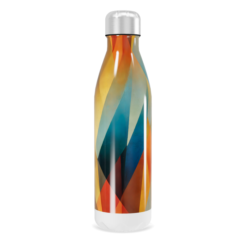Garrafa Inox Estampada Multicolorida