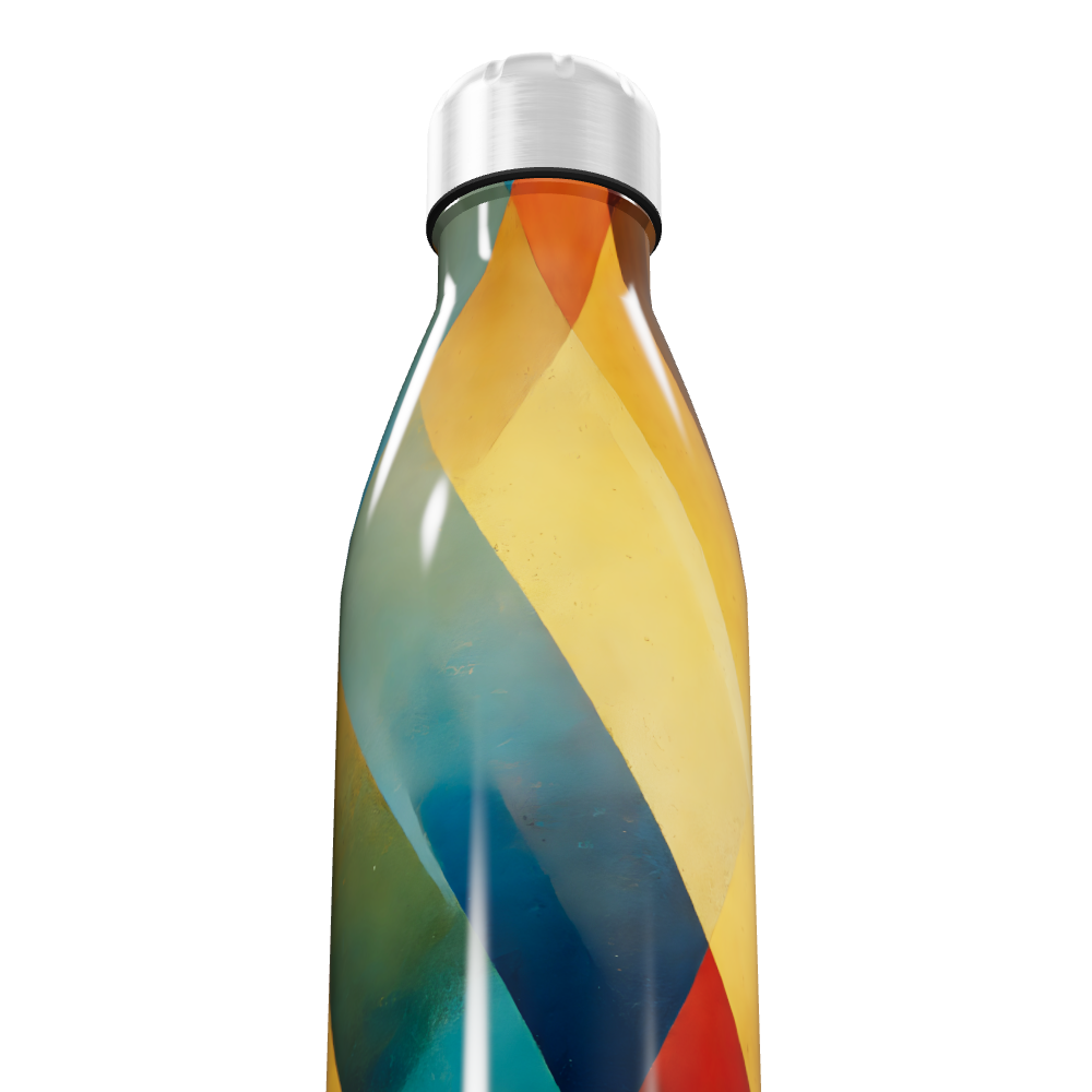 Garrafa Inox Estampada Multicolorida