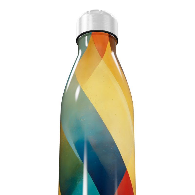 Garrafa Inox Estampada Multicolorida