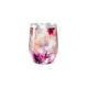Copo Térmico Slim - Floral Colorido Aço Inox