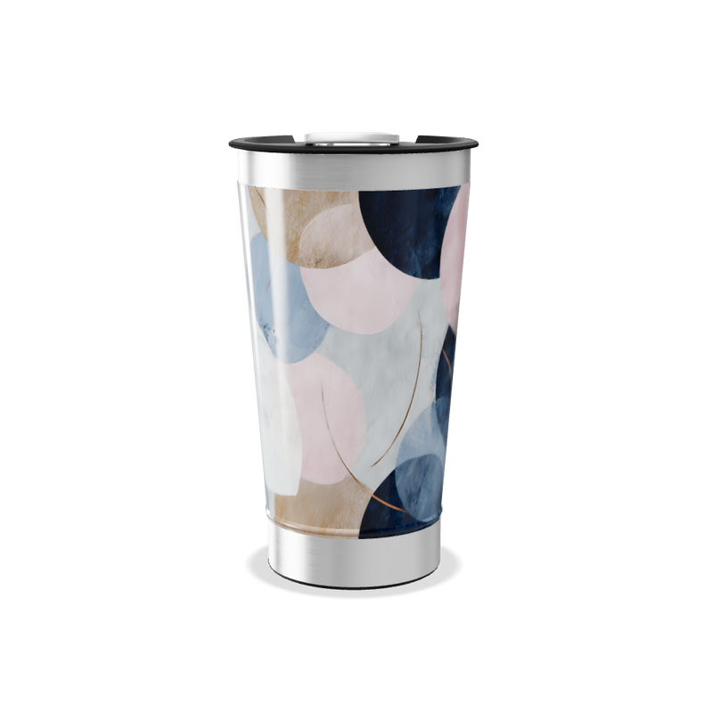 Copo Térmico - Estampa Geométrica Colorida