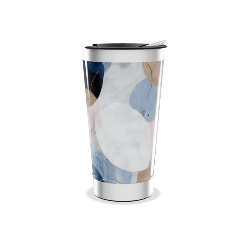 Copo Térmico - Estampa Geométrica Colorida