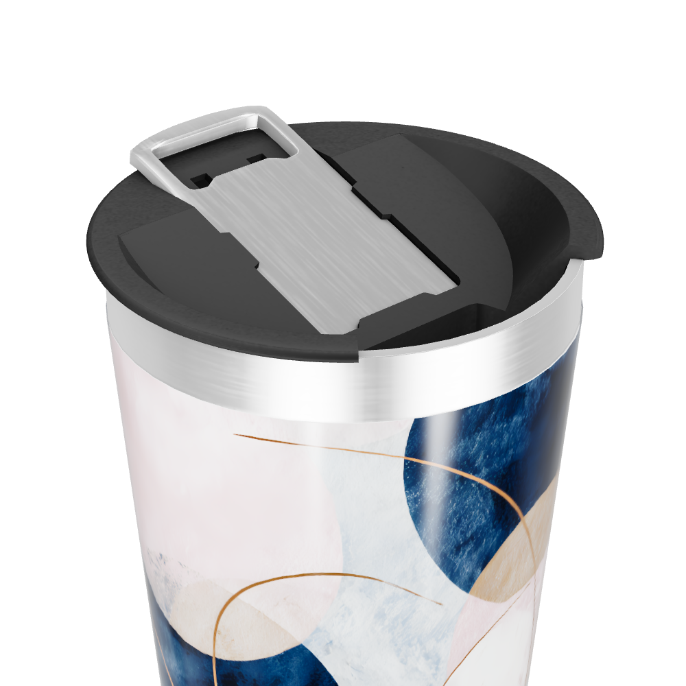 Copo Térmico - Estampa Geométrica Colorida