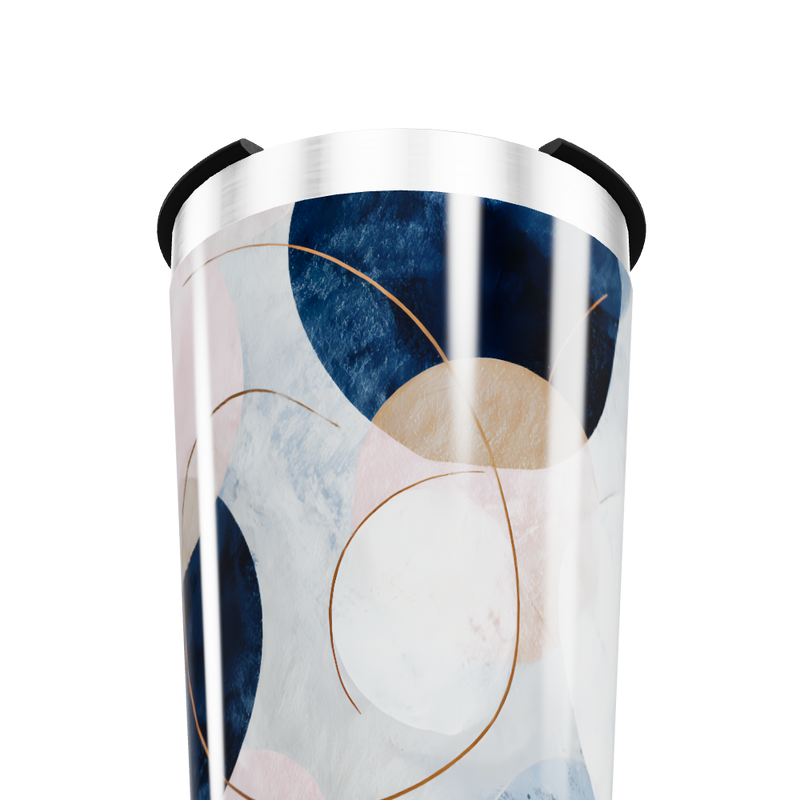 Copo Térmico - Estampa Geométrica Colorida