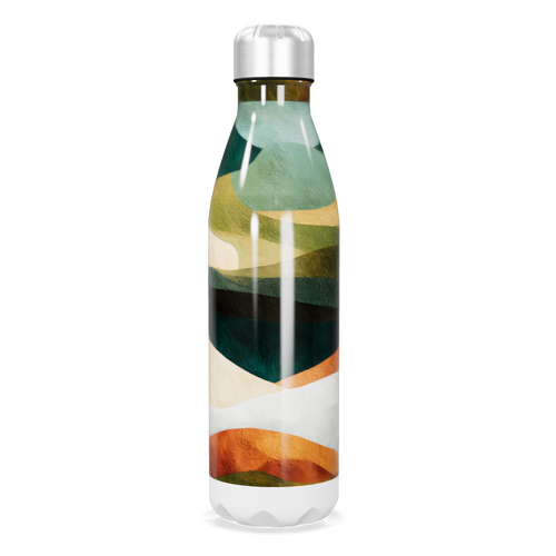 Garrafa Inox Estampada Colorida 500ml