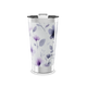 Copo Térmico - Floral Roxo Inox