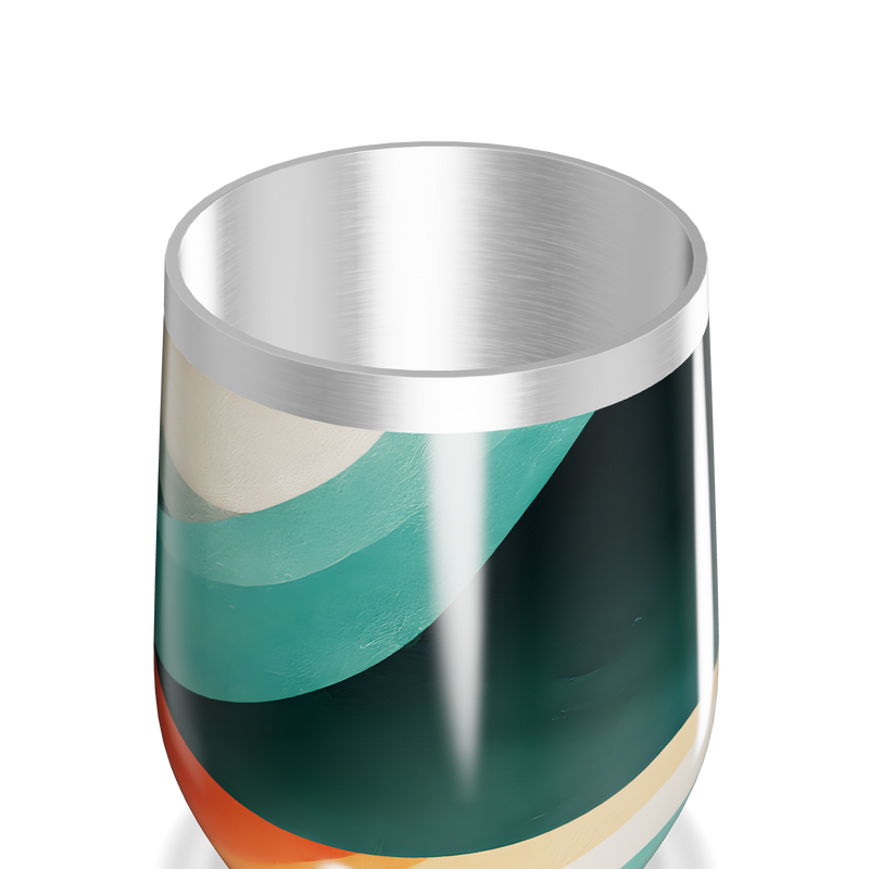 Copo Térmico Slim - Design Colorido Aço Inox