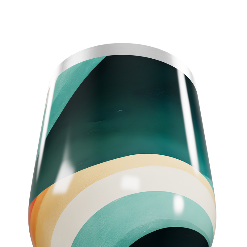 Copo Térmico Slim - Design Colorido Aço Inox